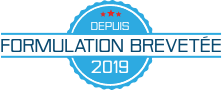 Formulation brevetée depuis 2019